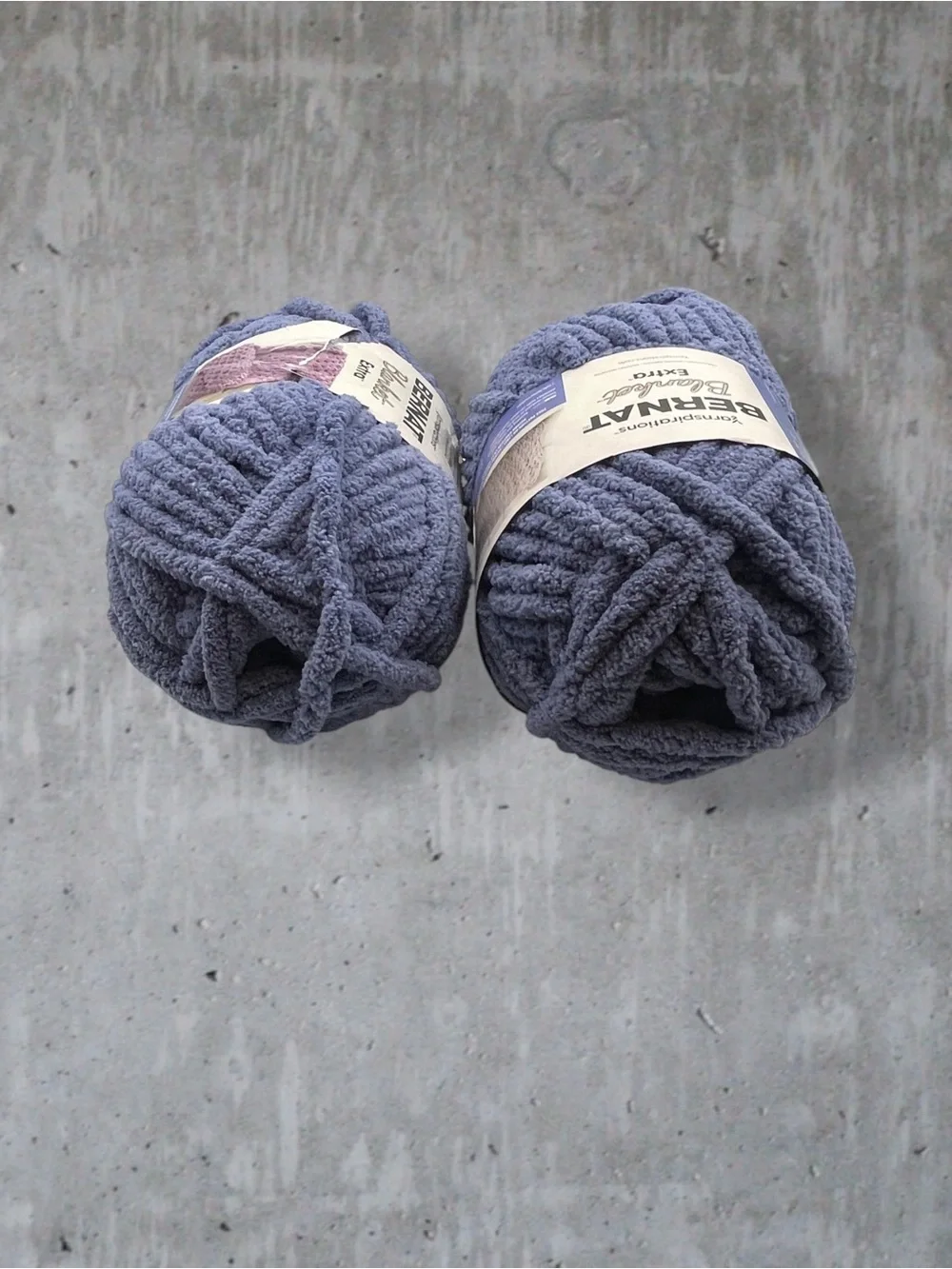 Bernat Blanket Extra Yarn Bundle 27011 NAVY MARINE 10.5oz/300g 220 Yards (2Pk)